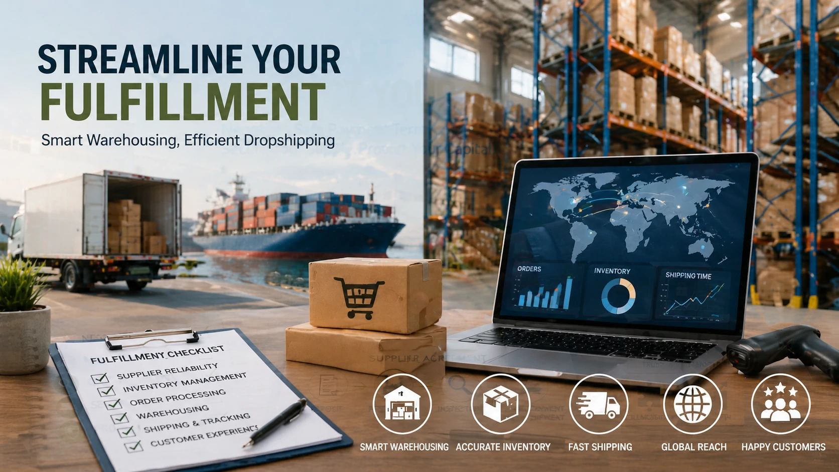 Zjednodušte svoje plnenie: Kontrolný zoznam pre skladovanie v Číne a dropshipping